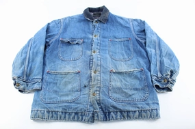 70's Sears Work'N Leisure Denim Chore Jacket Fall Weather