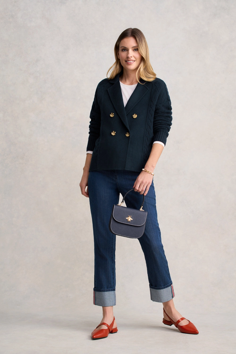 Cable Mix Jacket - Ink Ripstop Reinforcement