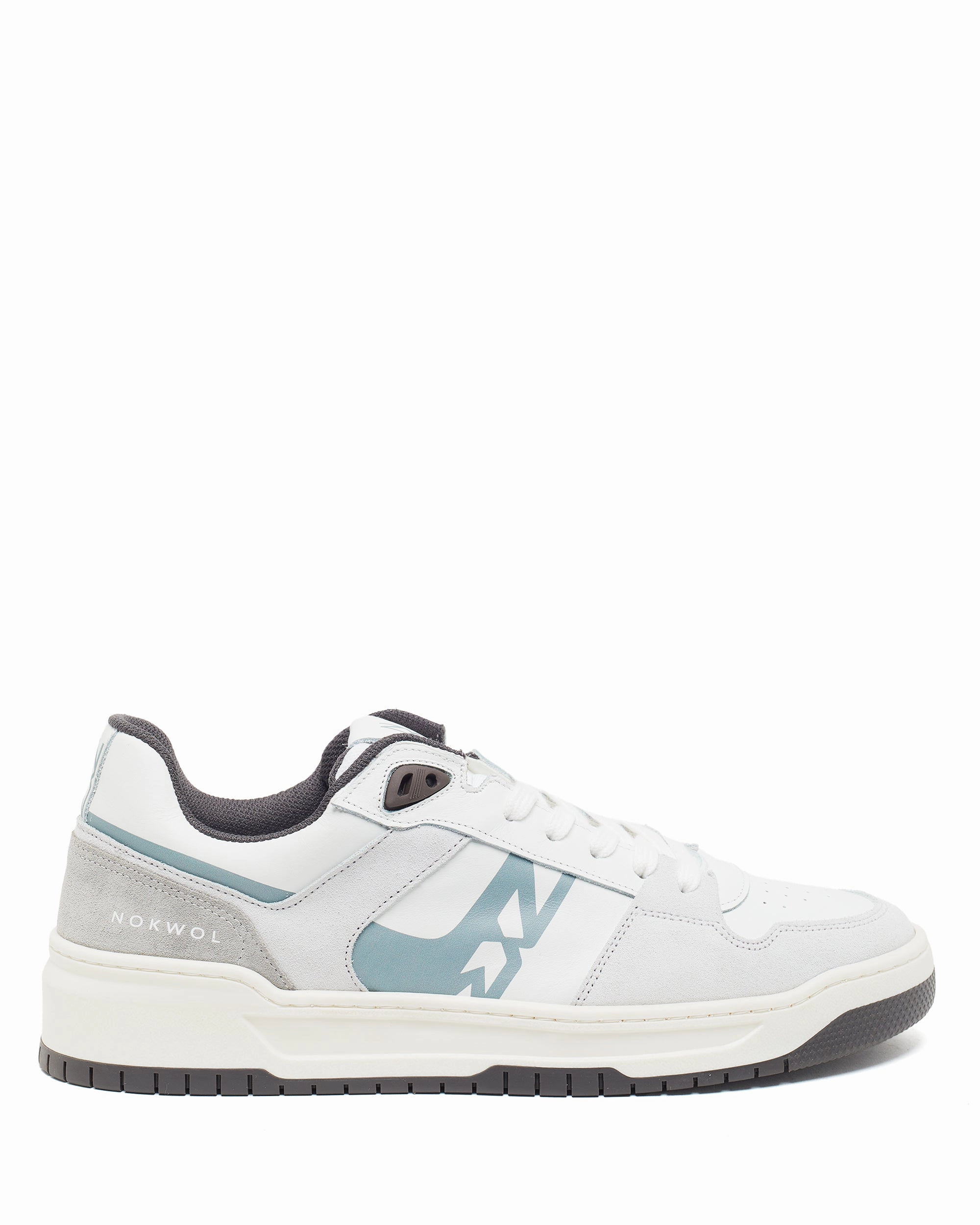 Stacked Cushioning Calm Leather Ice Combo