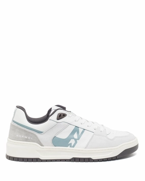 Stacked Cushioning Calm Leather Ice Combo