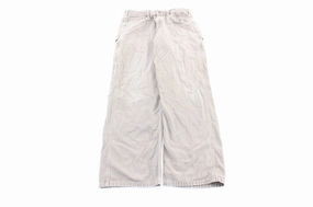 Carhartt Logo Patch Beige Carpenter Pants Casual Wear ReinforcedKnees