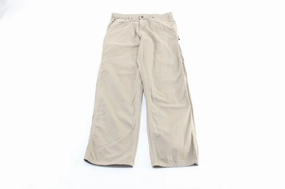 Cooling Fabric Carhartt Logo Patch Beige Pants