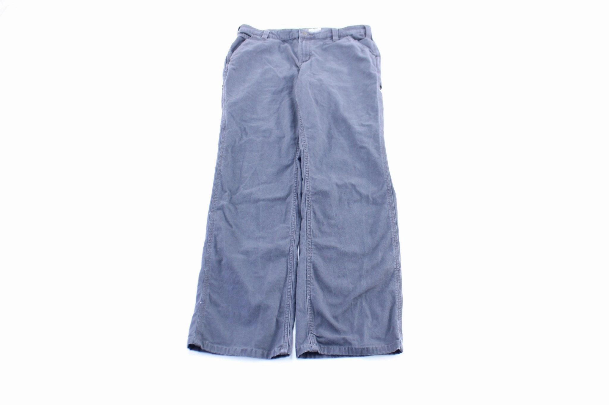 Carhartt Logo Patch Blue Pants TaglessLabel
