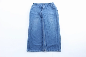 Everyday Flex All Season Wear Carhartt Logo Patch Denim Carpenter Jeans