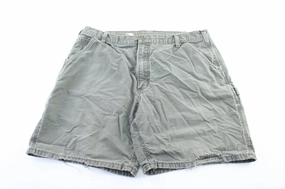 Sport Ready Carhartt Logo Patch Green Carpenter Shorts