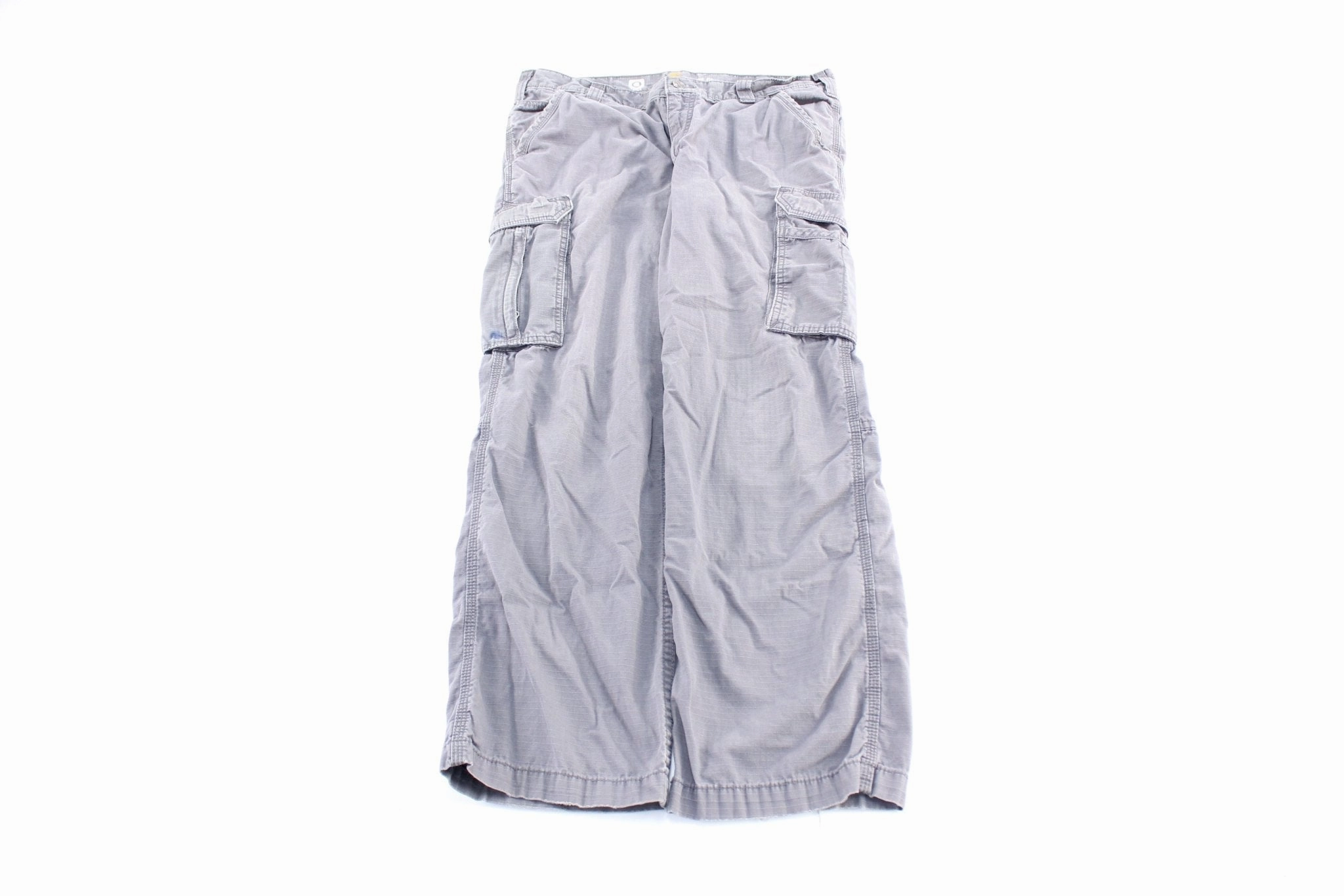 Carhartt Logo Patch Grey Cargo Pants Mesh Panel RecycledMaterial