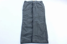 Heat Dissipating Easy Stretch Fit Carhartt Logo Patch Grey Relaxed Fit Pants