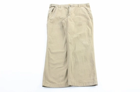 Carhartt Logo Patch Khaki Relaxed Fit Pants Movement Fit Urban Fit