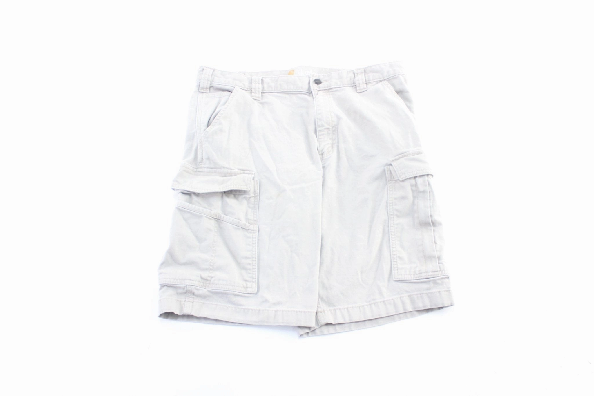 Carhartt Logo Patch Light Beige Shorts Packable Fit