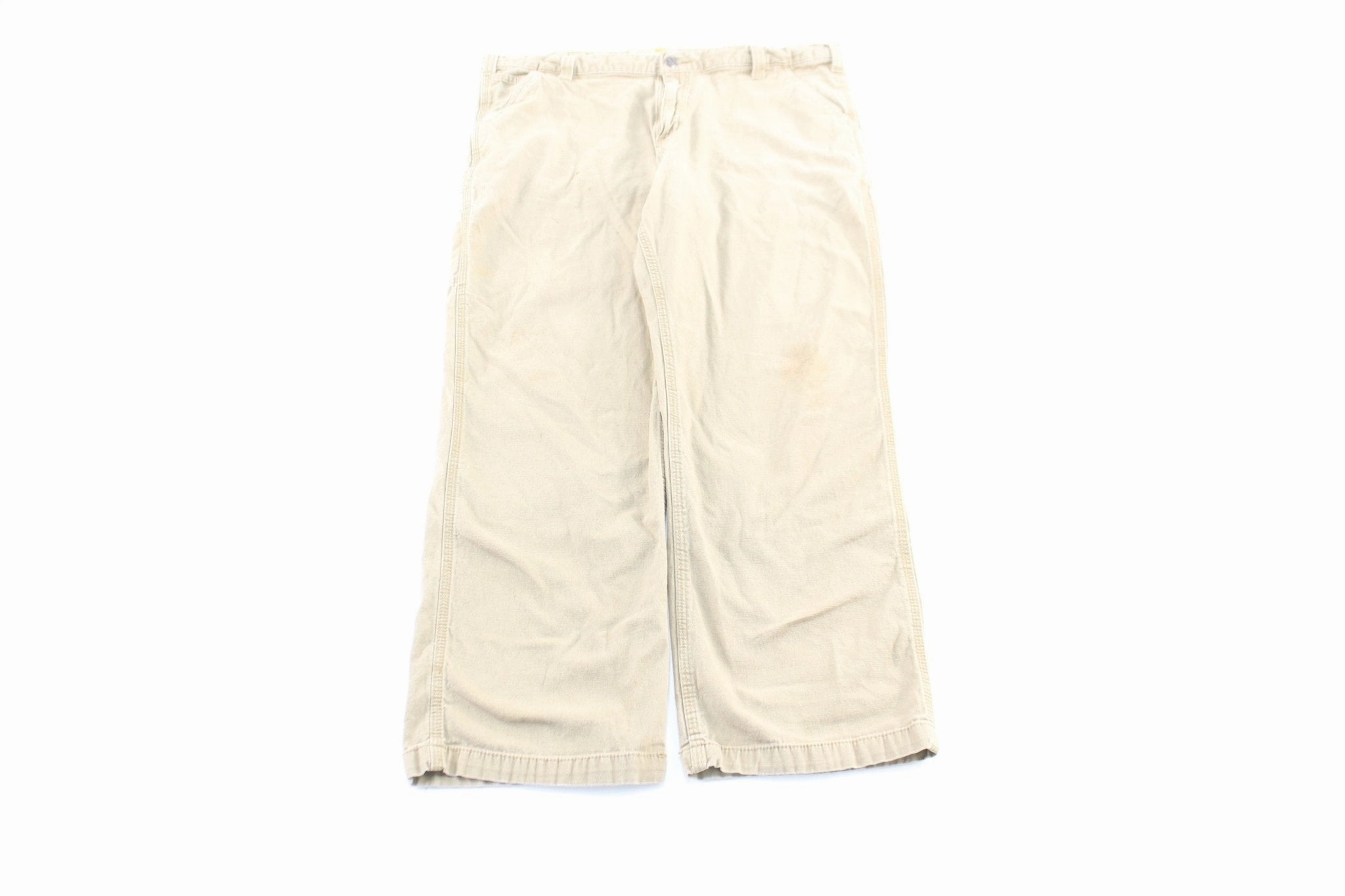 Carhartt Logo Patch Light Tan Pants Breath Flex