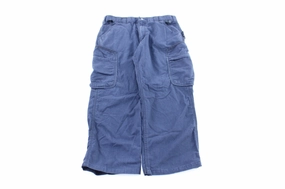 Carhartt Logo Patch Navy Blue Cargo Pants Water Repellent