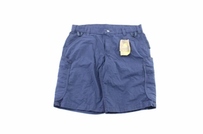 Soft Brushed Lining Easy Fit Design Carhartt Logo Patch Navy Blue Cargo Shorts