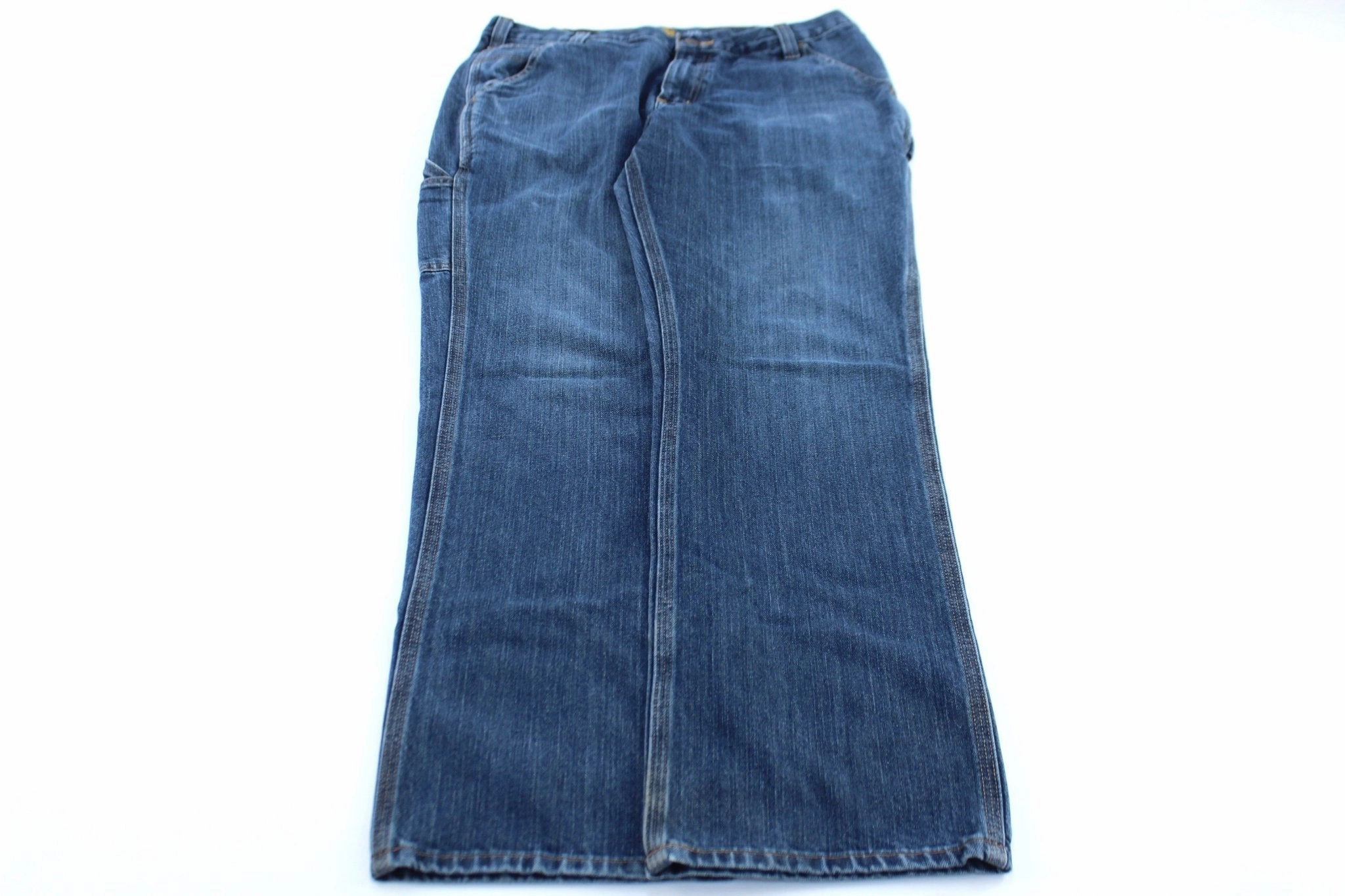 Mid-rise fit Carhartt Logo Patch Relaxed Fit Denim Jeans