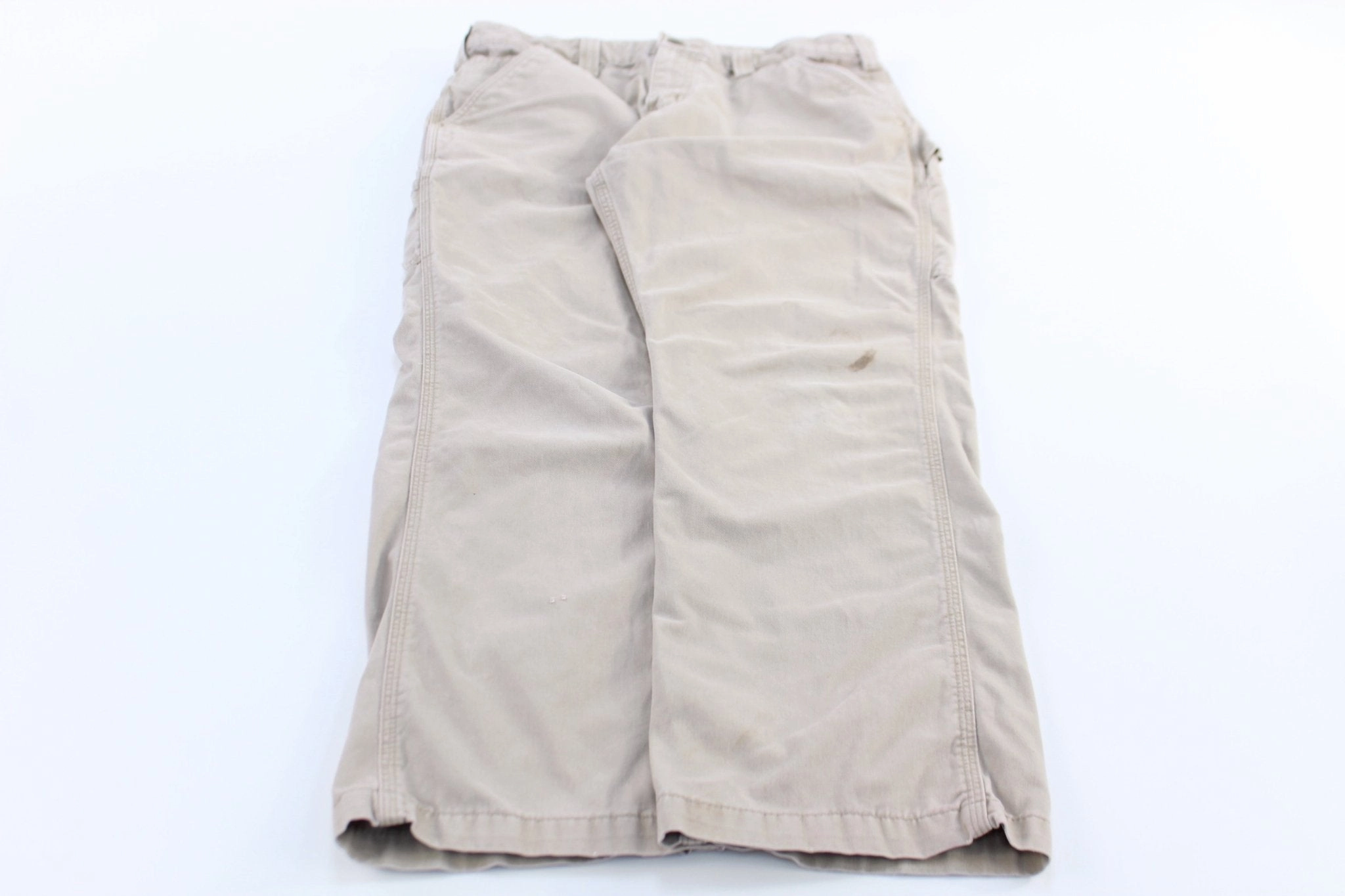 All terrain Carhartt Logo Patch Relaxed Fit Field Khaki Pants