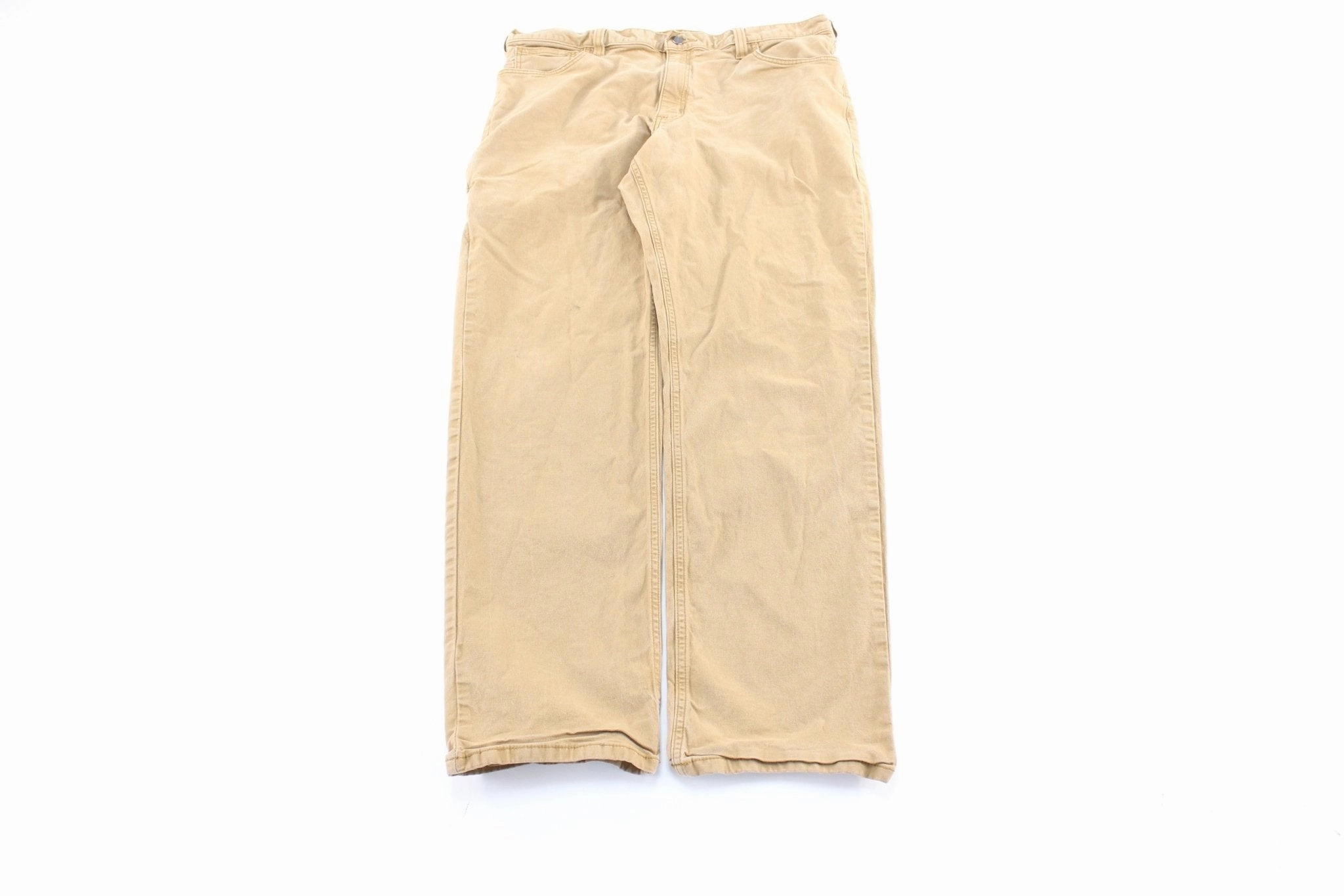 Movement Flex Carhartt Logo Patch Tan Carpenter Pants