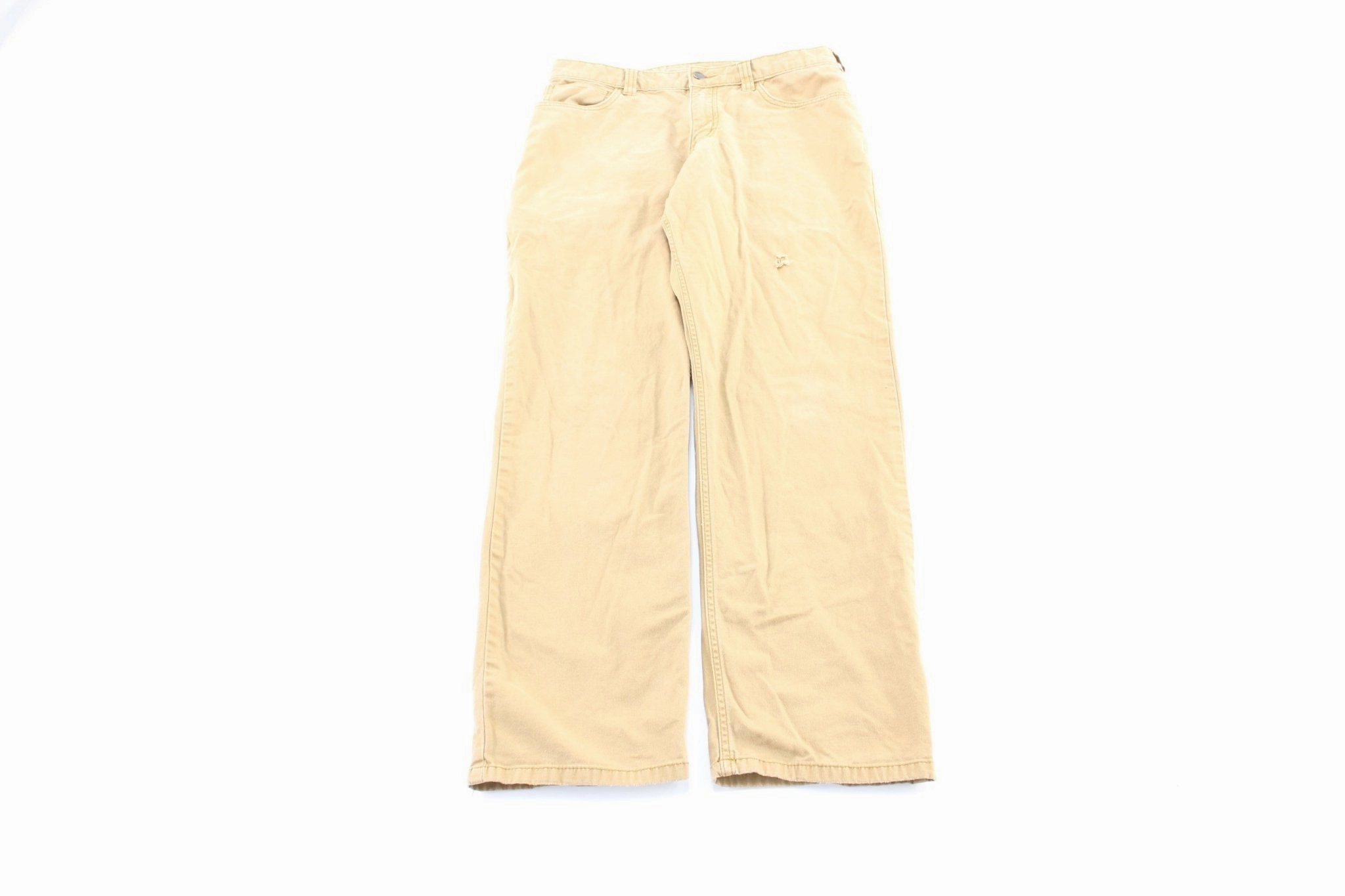 Lightweight Feel Light Shape Carhartt Logo Patch Tan Carpenter Pants
