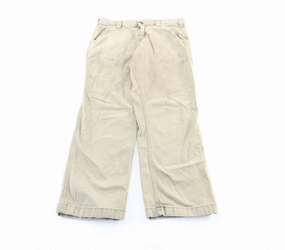 Carhartt Logo Patch Tan Pants Casual Comfort Layers