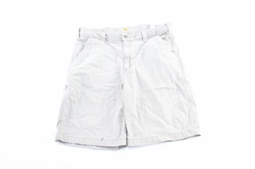 Quick drying material Carhartt Logo Patch White Shorts