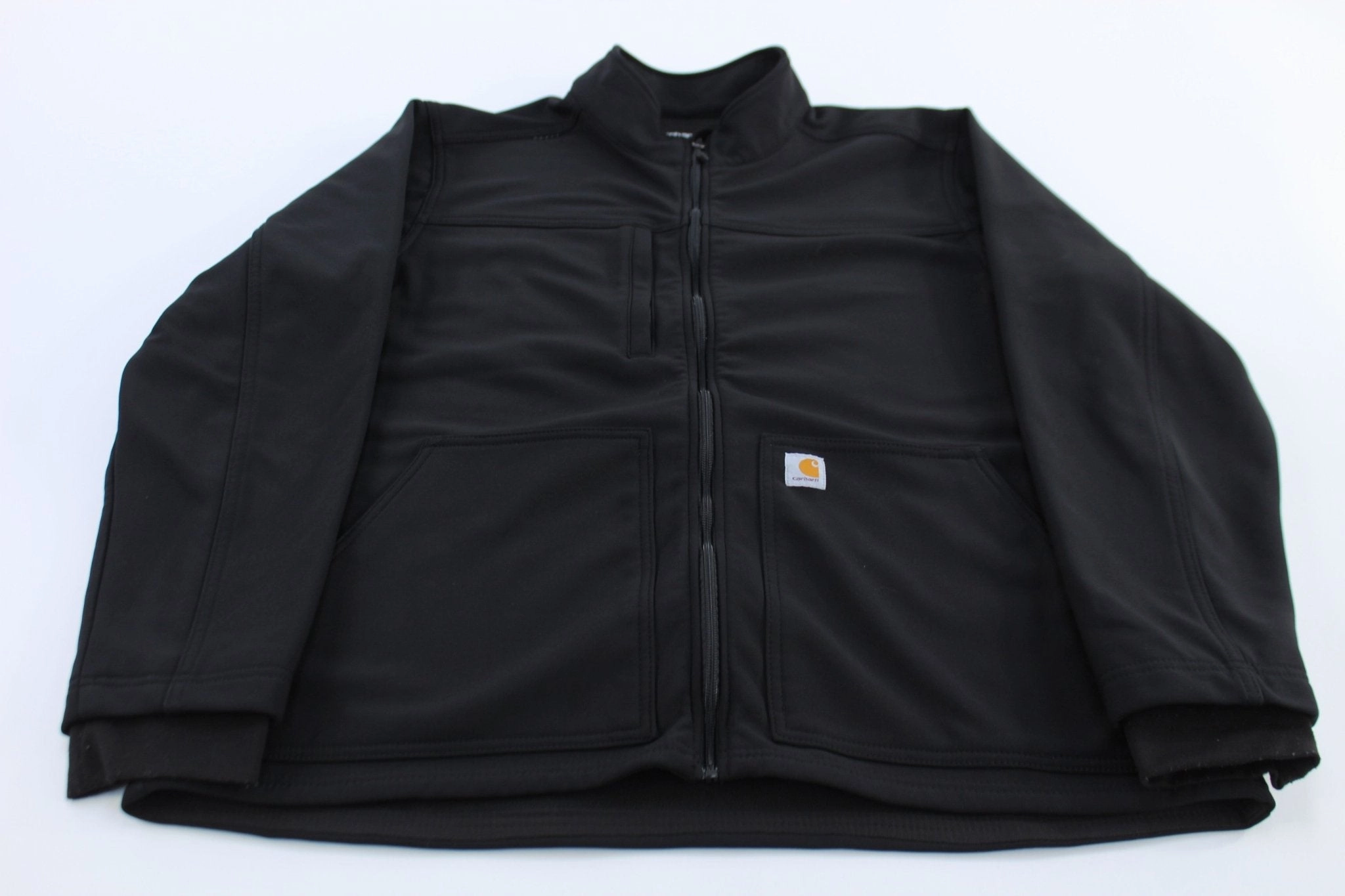 Carhartt Rugged Flex Modern Fit Black Bonded Fleece Jacket Advertise
