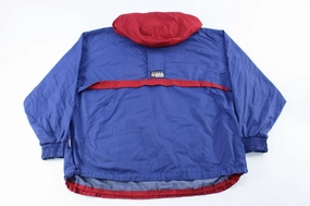 Non Chafing Edges Reflective details Chaps Ralph Lauren Blue & Red Pullover Jacket