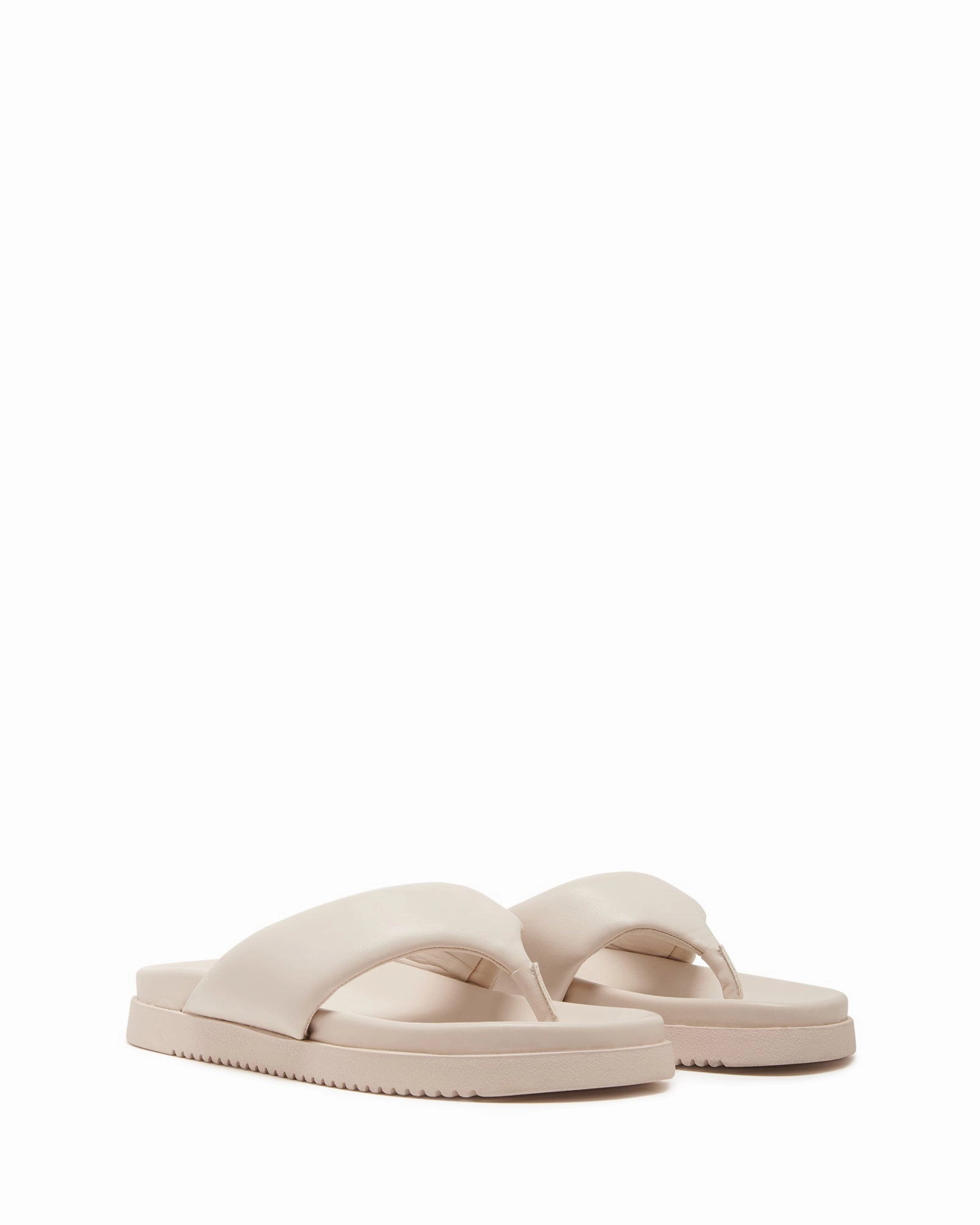 Radar Thong Sandal Bone Smooth Seamless lining