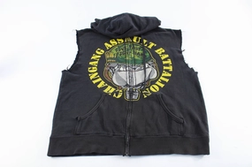 City Streets young people WWE John Cena Regret Nothing Fear Less Zip Up Hoodie Vest