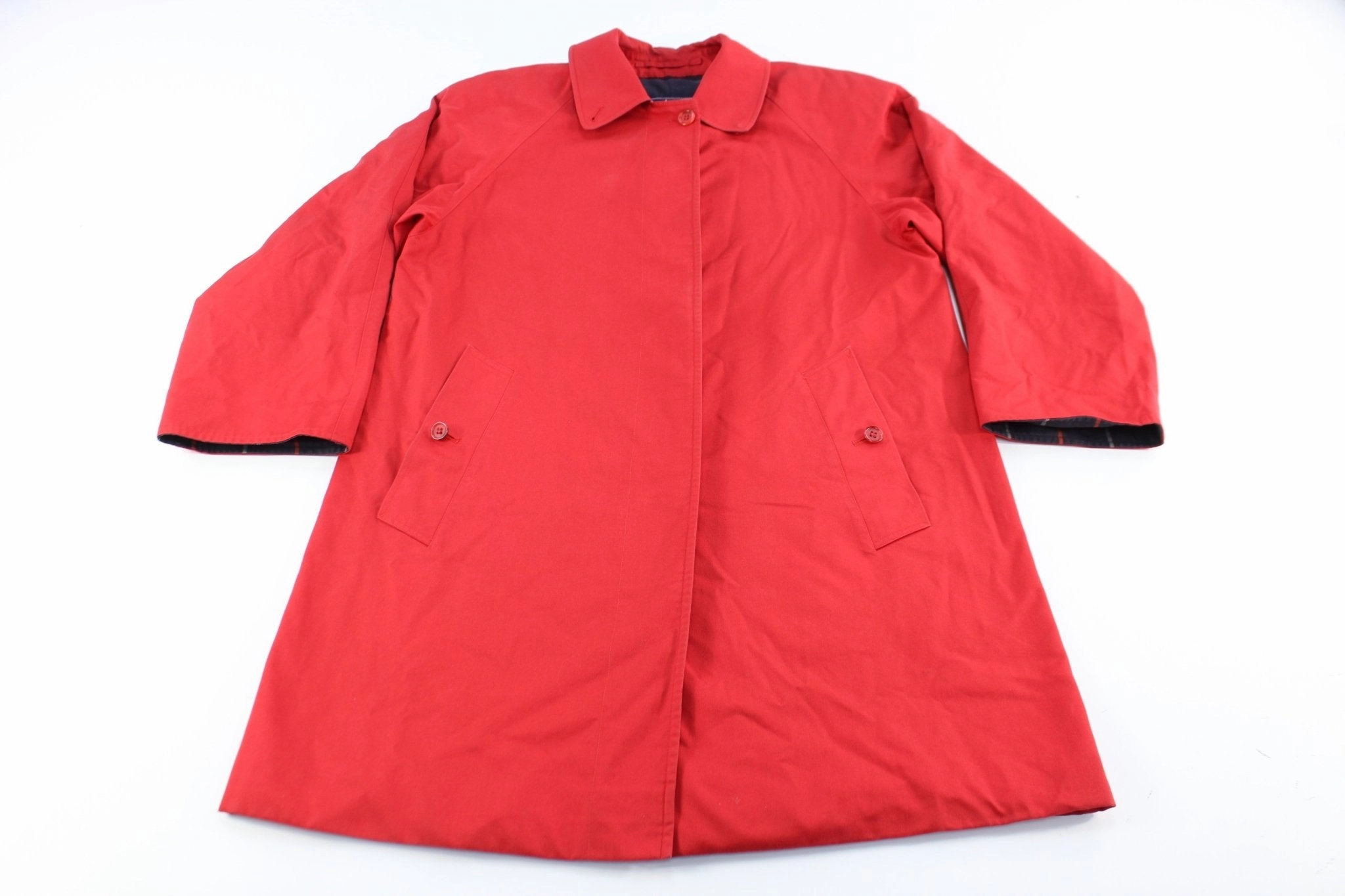 Women's Burberrys Red Trench Coat Cozy Wear Future