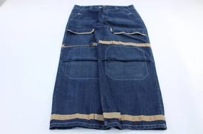 Y2K Marithe Francois Girbaud Shuttle Tape Denim Jeans QuickReleaseFastenings QuickReleaseClosures