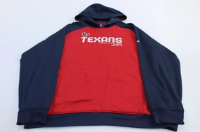 Reebok Embroidered Logo Houston Texans Pullover Hoodie Passport