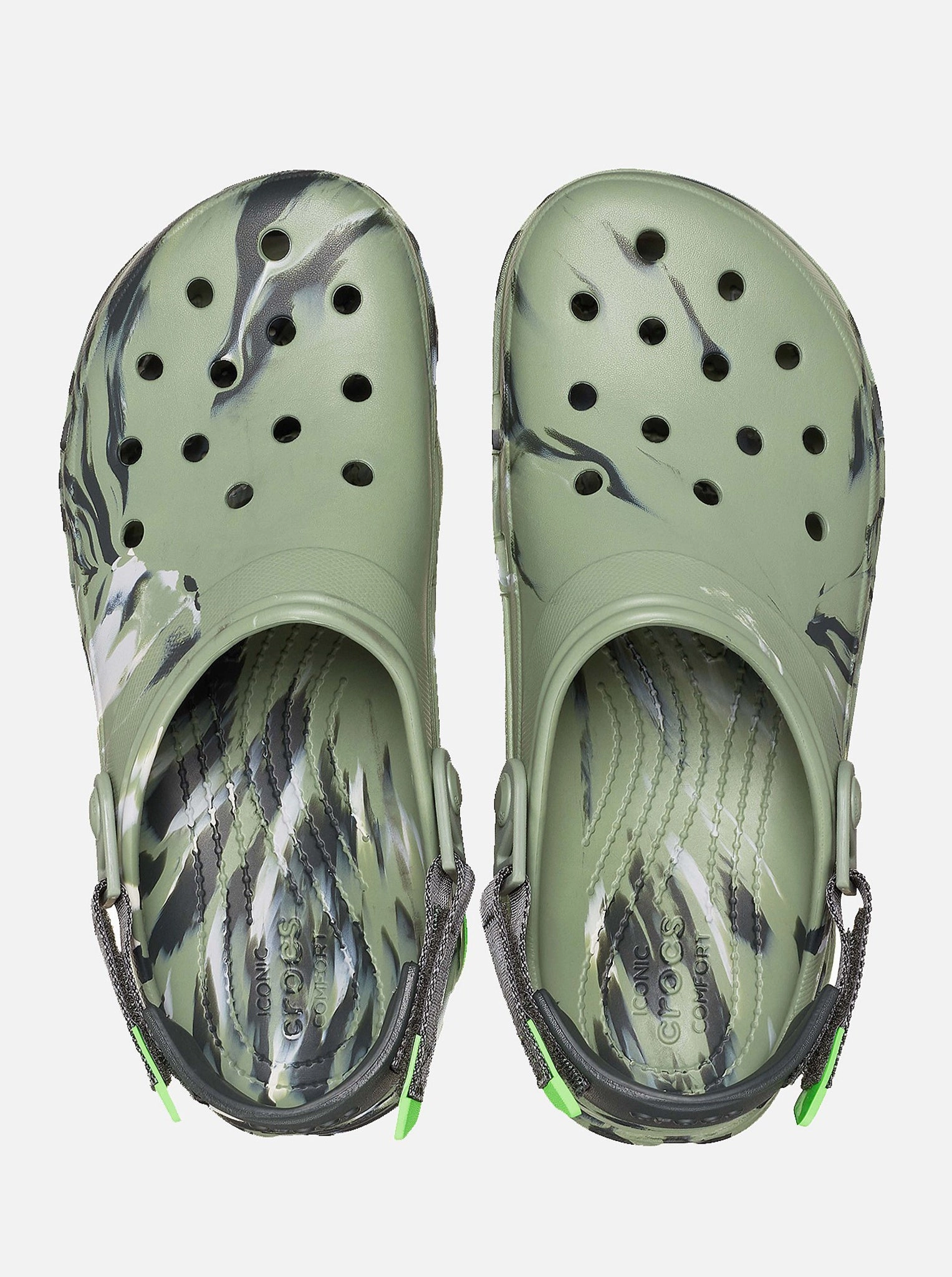 Classic All Terrain Marbled Clog Unisex Breathable Outsole Vents