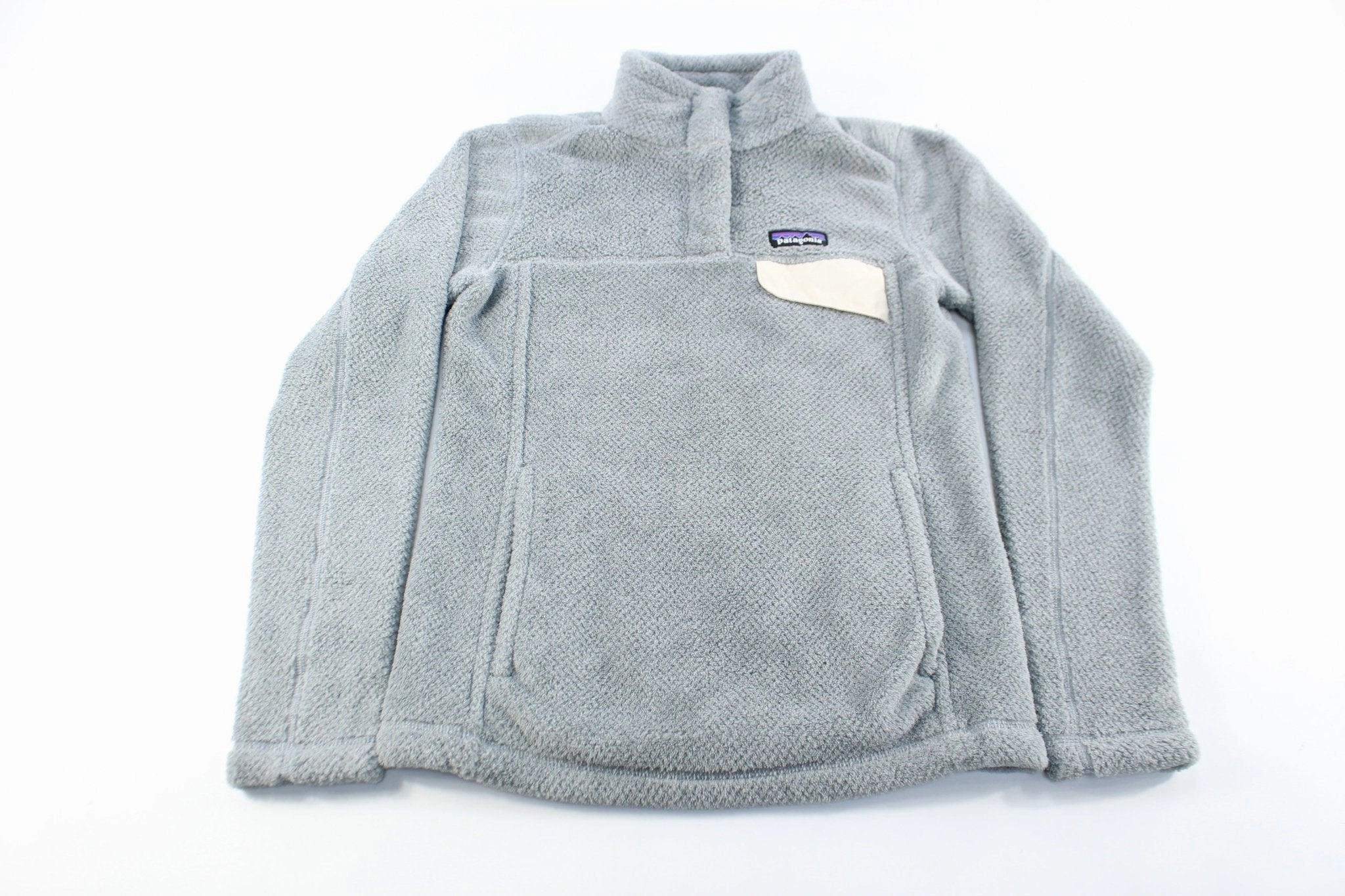 shopping spree Evolve Women's Patagonia Logo Patch Grey Pullover Jacket