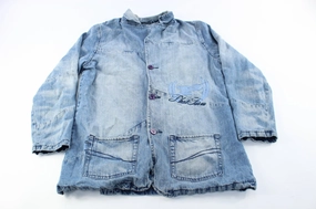 Adventure Ready Wear complementary item Y2K Phat Farm Embroidered Denim Jacket