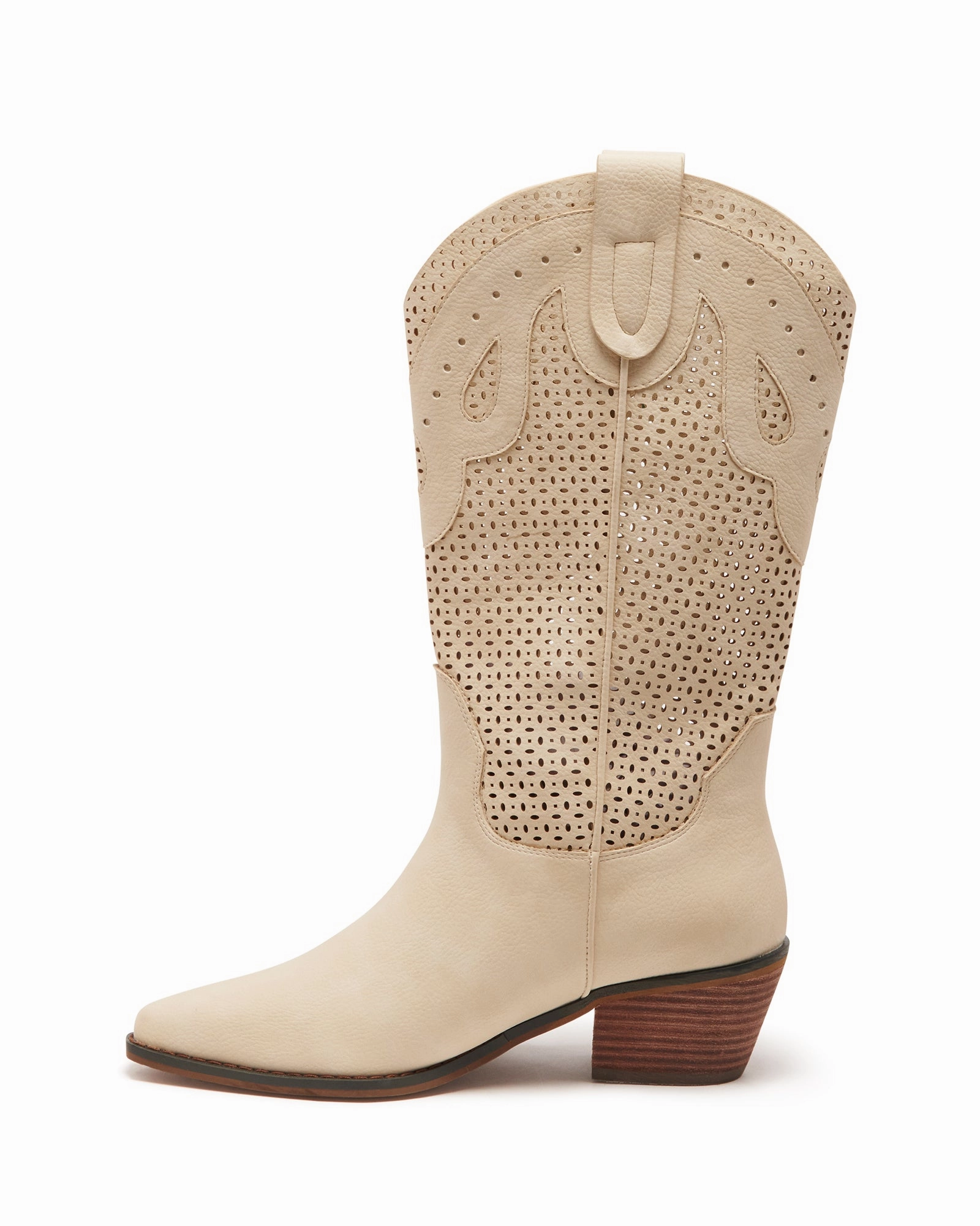 Resilient Sole Maxine Cowboy Boot Shell Nubuck