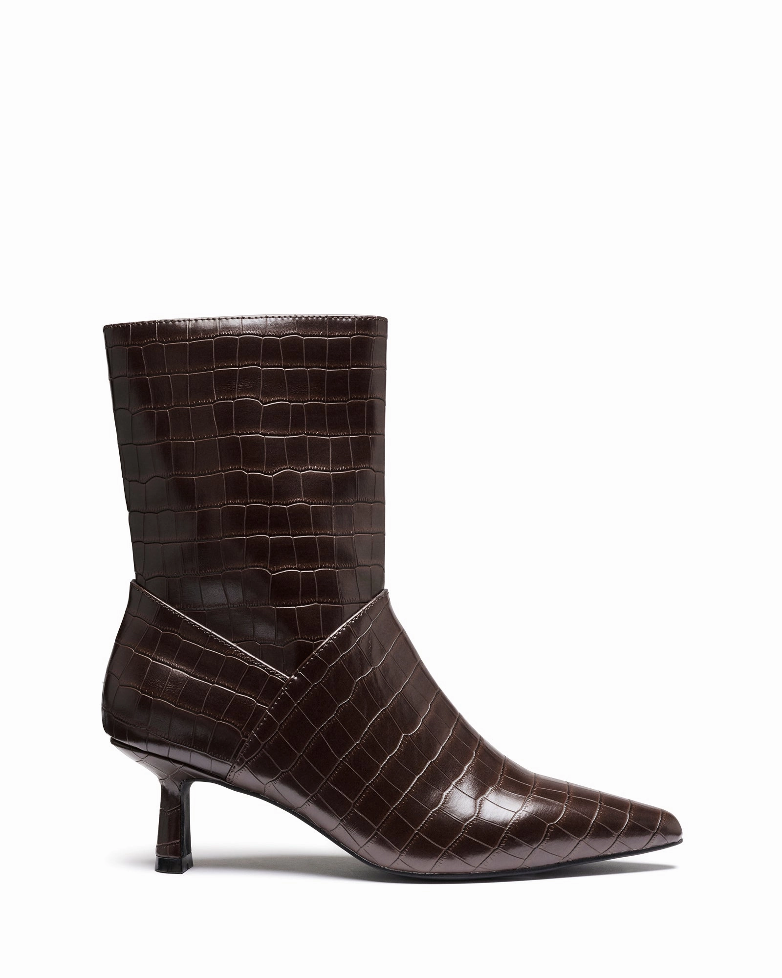 Light Travel Kacee Ankle Boot Chocolate Croc