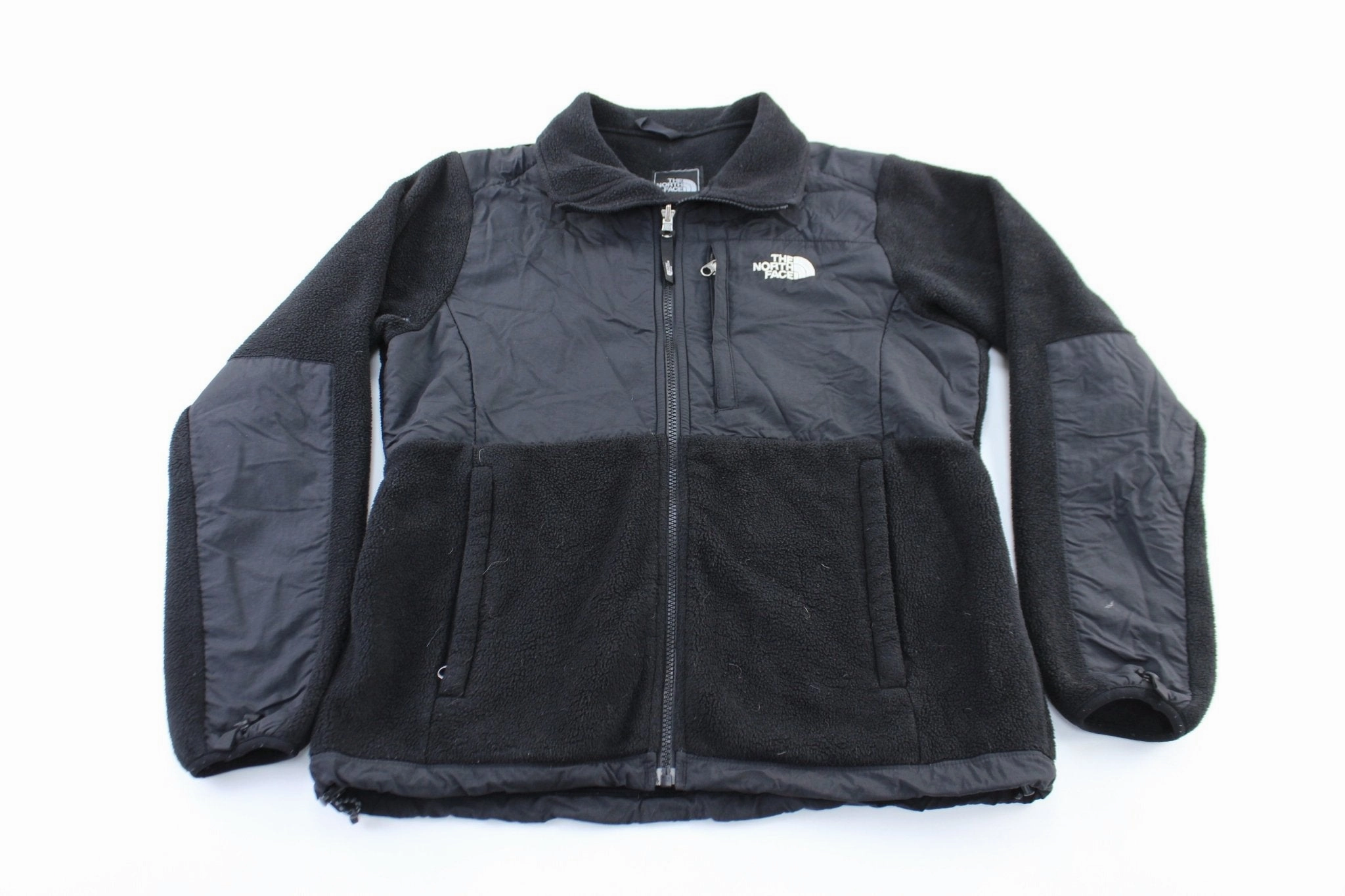 Essential Comfort Women's The North Face Embroidered Logo Black Zip Up Jacket