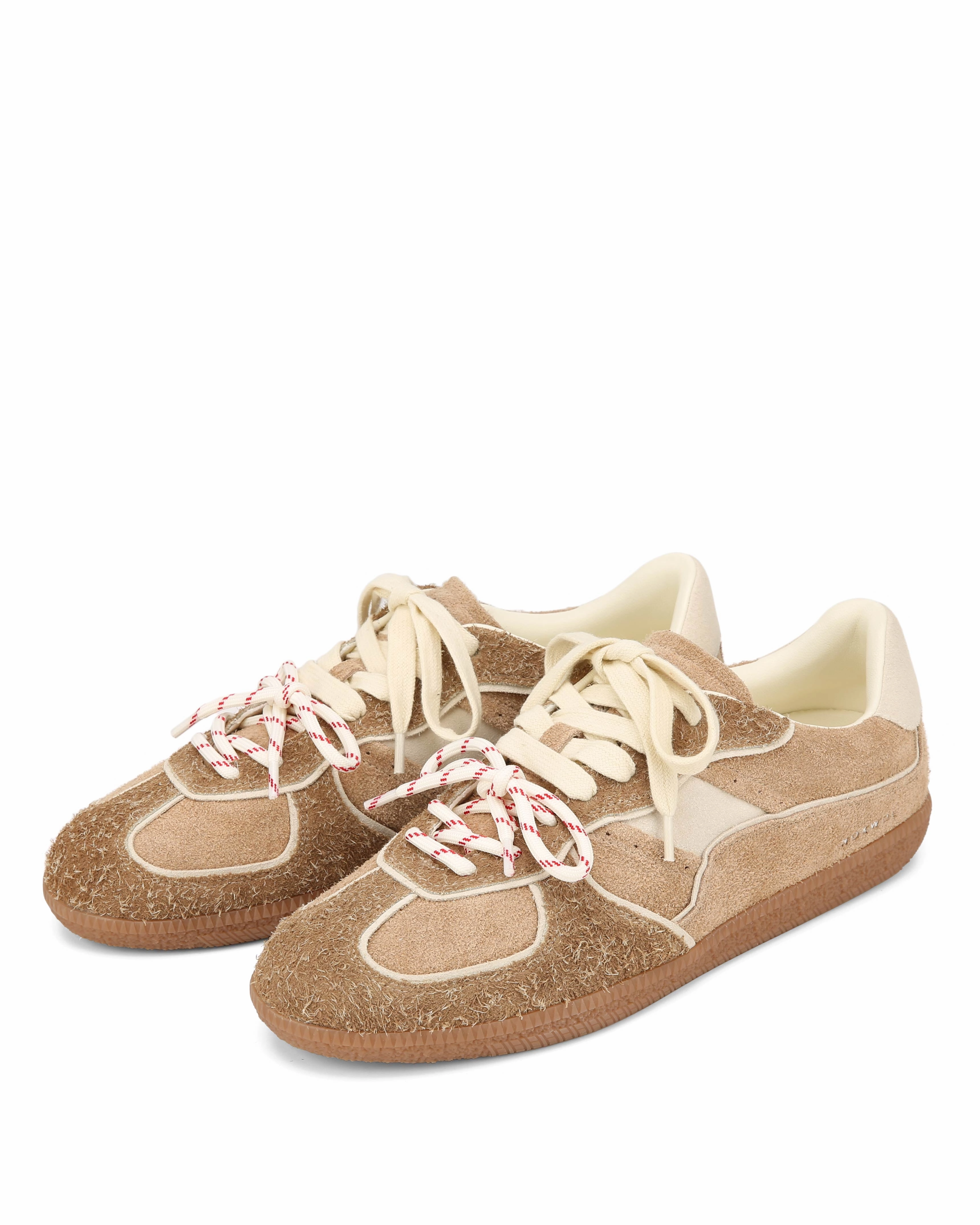 Easy Packing August-M Beige Rugged Suede