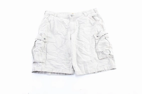 Carhartt Logo Patch Light Beige Cargo Shorts Ultimate Wear