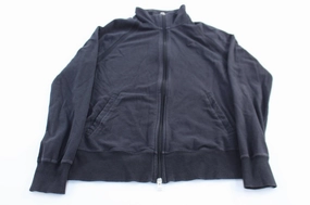 Women's Nike Embroidered Logo Black Full Zip Sweater Rugged Protection