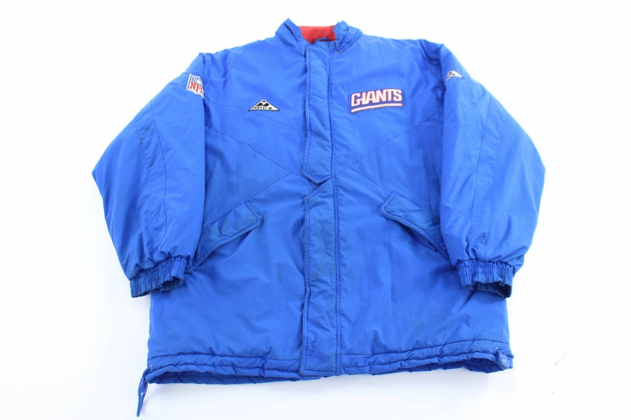 90's New York Giants Embroidered Apex One Zip Up Jacket Off Duty Exclusive