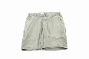 Carhartt Logo Patch Green Carpenter Shorts SecureCargoPockets