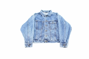 High Collar Style Women's Charlotte Street Denim Jacket
