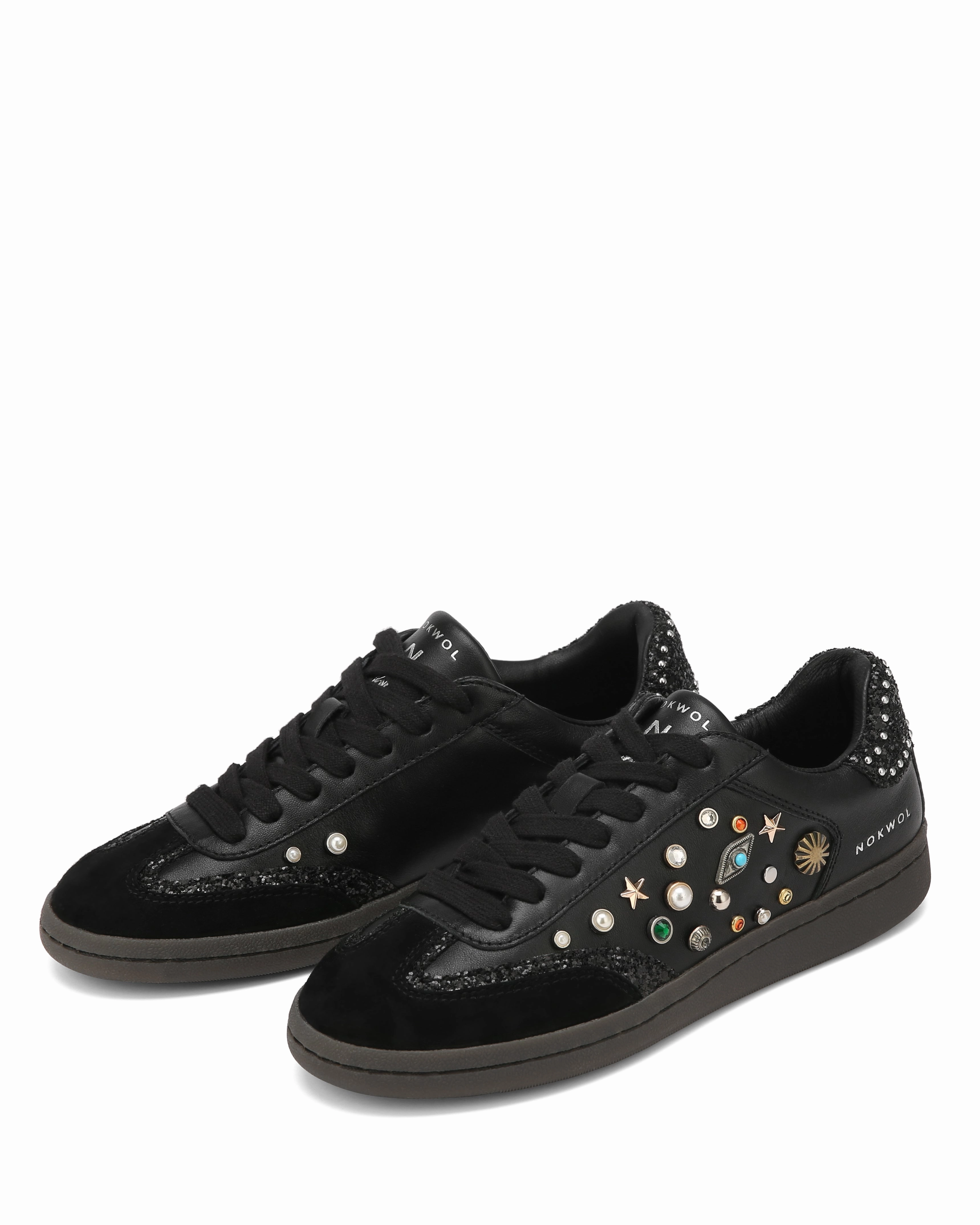 Sole Strength Dasha Black Nappa Prince Stud