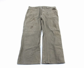 Effortless Layer Dickie's Logo Patch Green Workwear Pants