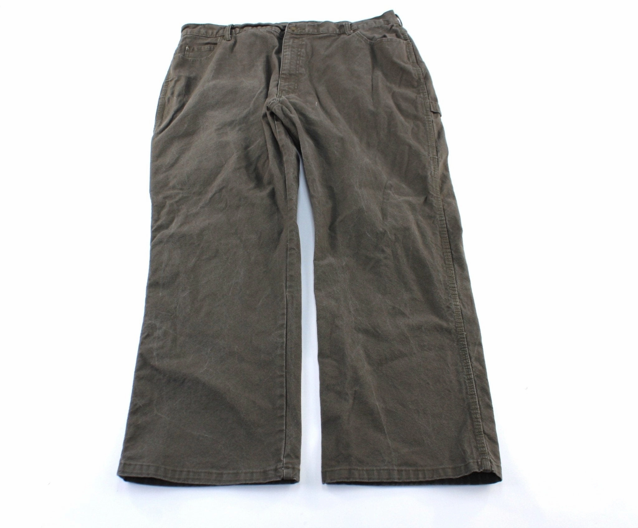 Clean Finish Dickie's Logo Patch Olive Green Workwear Pants