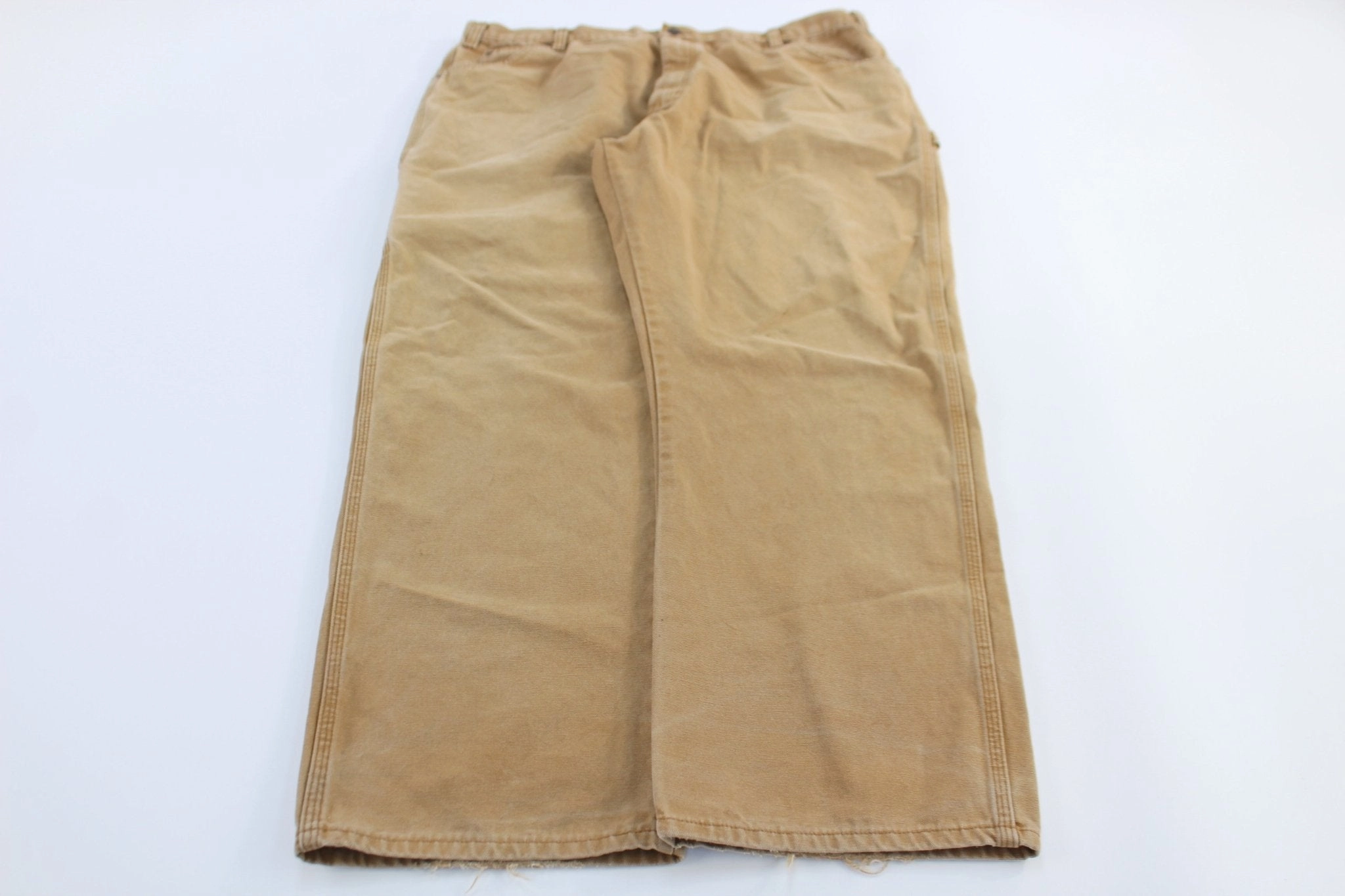 Dickie's Logo Patch Tan Carpenter Pants Multi-way wear