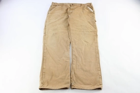 AbrasionResistantPanels Relaxed Waist Dickie's Logo Patch Tan Carpenter Pants