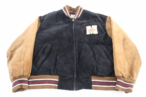 bus ride Disney Store Embroidered Mickey Mouse Suede Jacket