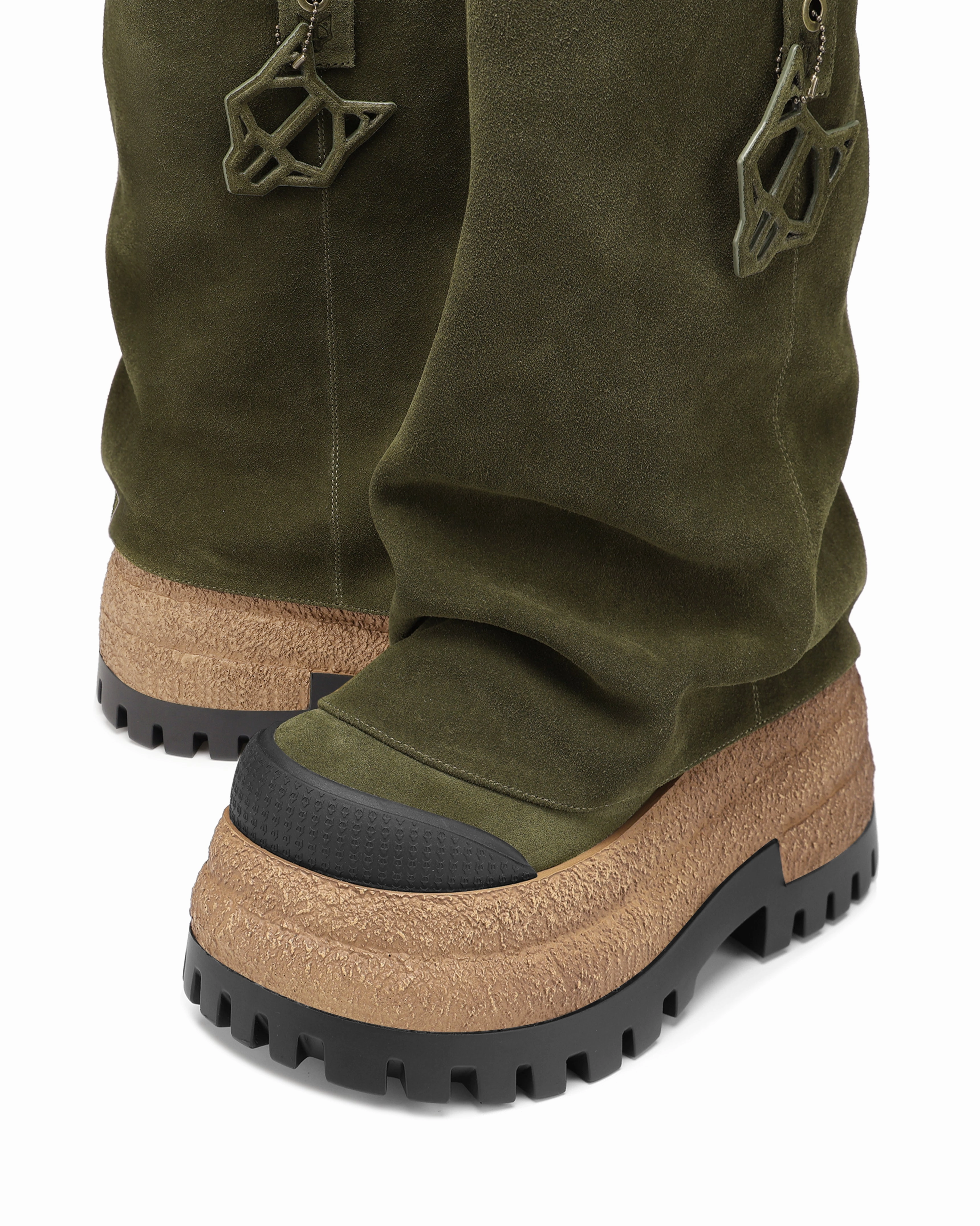 Disturb Green Suede Elevated Lift