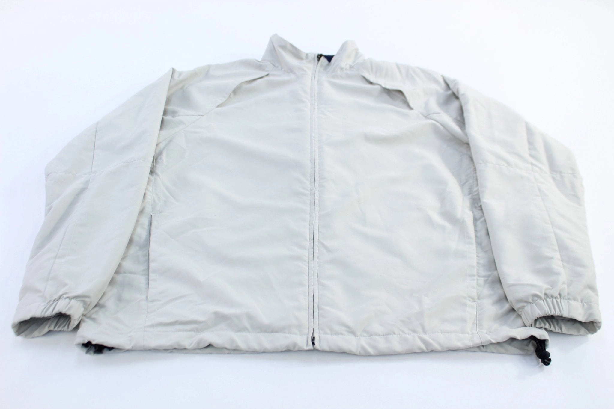 Nike Golf Embroidered Logo Grey Full Zip Jacket Cozy Wear