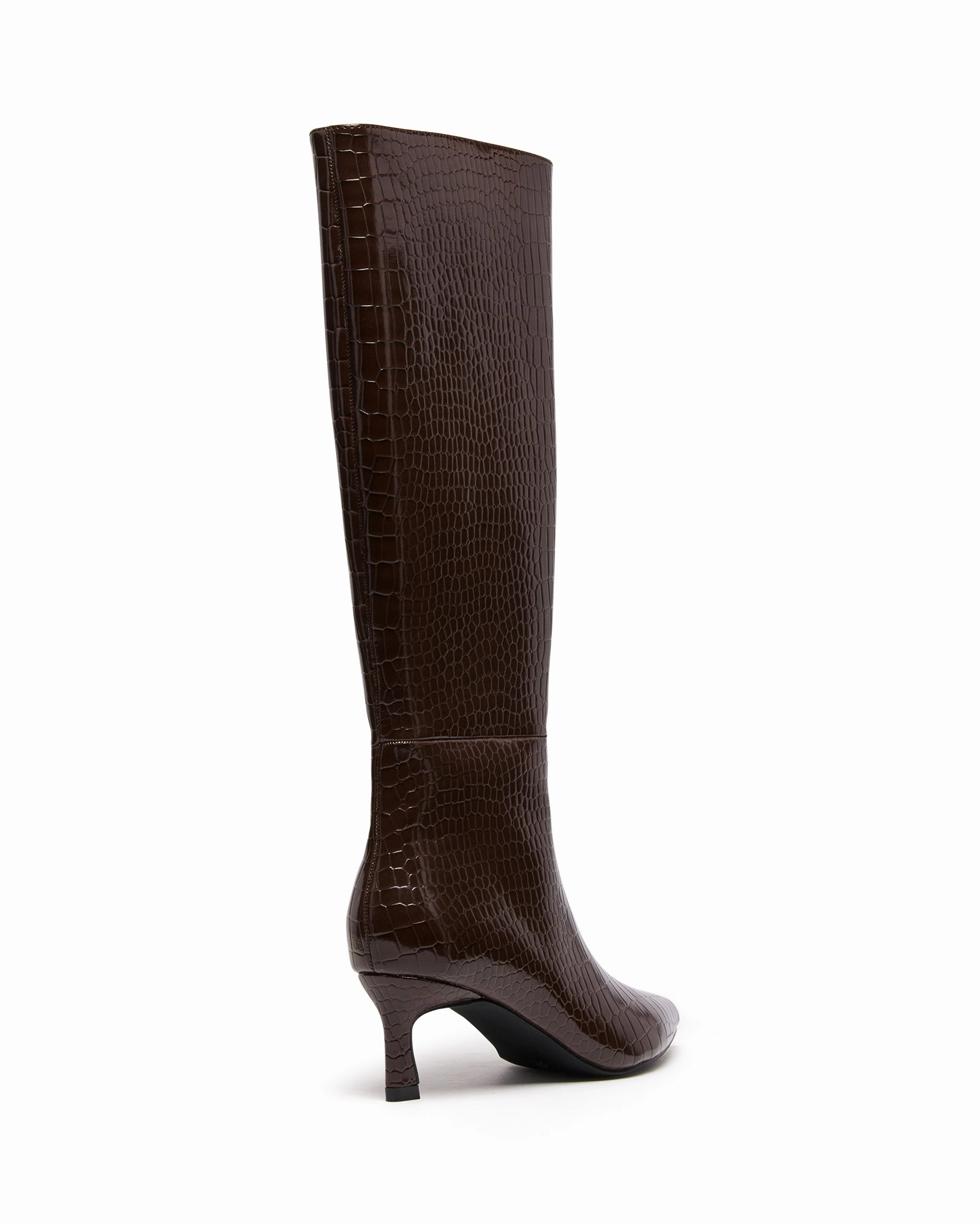 Dove Tall Boot Chocolate Croc Fresh Style
